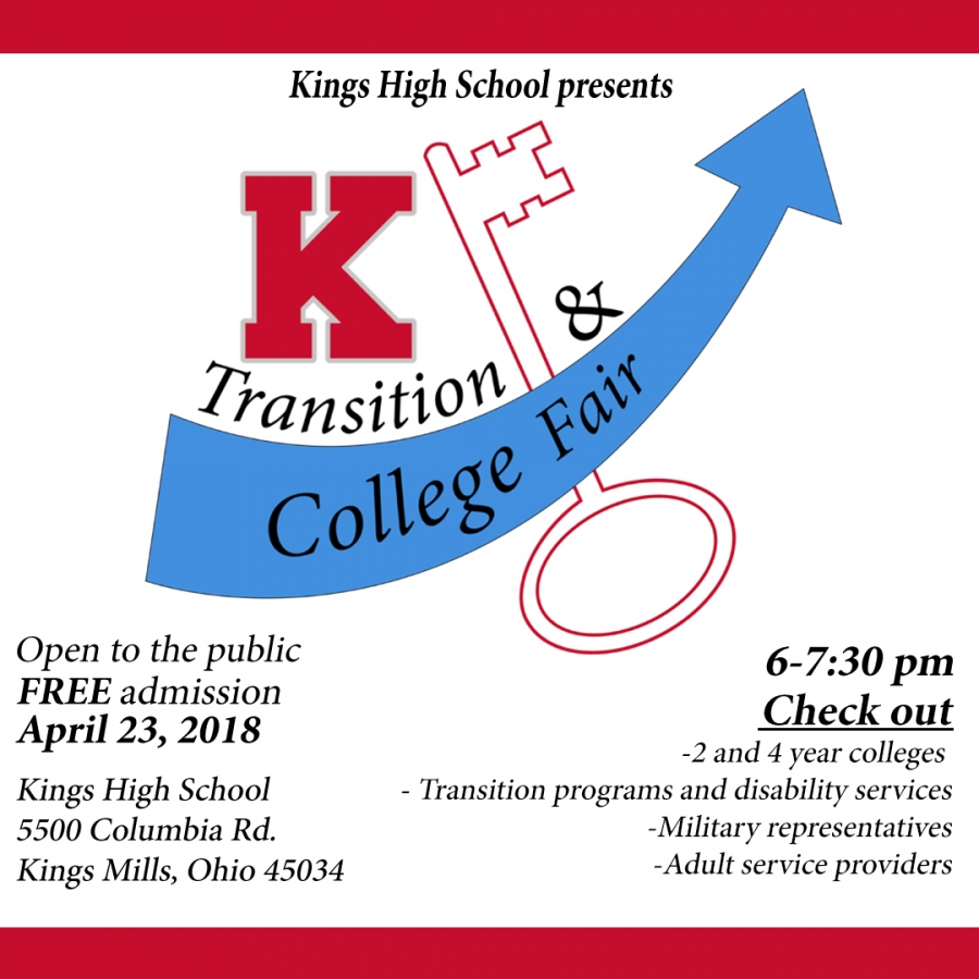 KHS College and Transition Fair Graphic